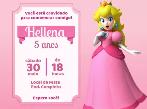 Invitación de cumpleaños Princesas – Estático – Jonathan Fiuza