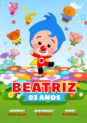 Convite Aniversário Um Herói do Coração para Editar Online