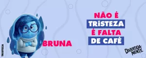 Arte Editável para Caneca Divertida Mente Tristeza para Editar