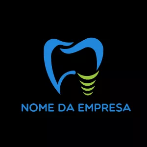 Logo para Dentista com Implante para Editar Online