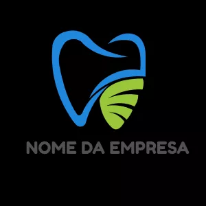 Logo Editável para Dentista e Clínica Odontológica