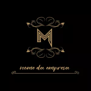Logo Elegante com Inicial M para Editar Online