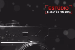 Cartão de Visita Fotografia Profissional Editável Online