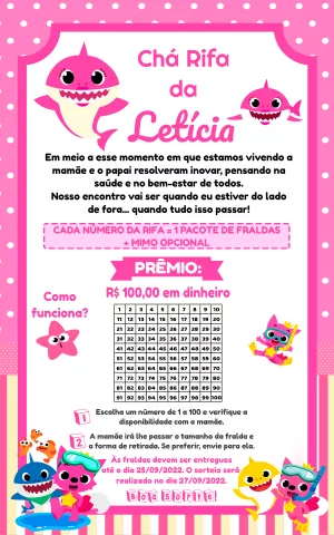 Baby Shower Raffle – Static – Pedro Henrique