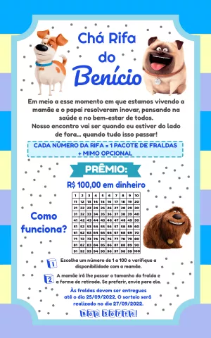 Baby Shower Raffle – Static – Pedro Henrique