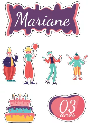 Cake Topper – Static – Társis Osmildo da Cunha
