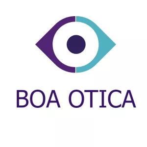 Logo para Ótica com Ícone de Olho Abstrato para Editar Online