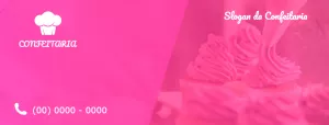 Cartão de Visita de Confeitaria para Editar Online