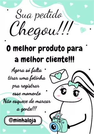 Cartão de Agradecimento Flork Divertido para Editar Online