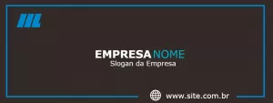 Banner Profissional Abstrato para Empresas para Editar Online