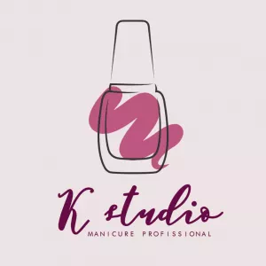 Logo Manicure com Esmalte para Editar Online e Baixar