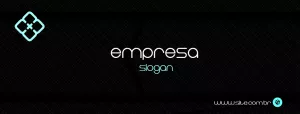 Banner Corporativo Abstrato e Moderno para Editar Online