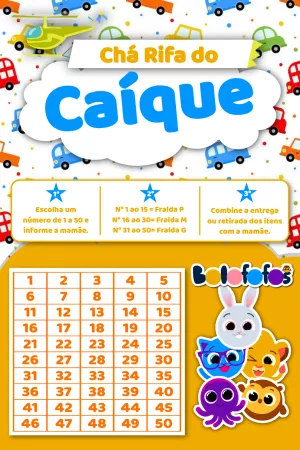 Baby Shower Raffle – Static – PH DESIGNER 87