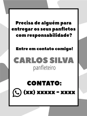 Folheto de Panfletagem Profissional para Editar Online
