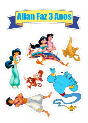 Cake Topper – Static – Convites e Artes Digitais