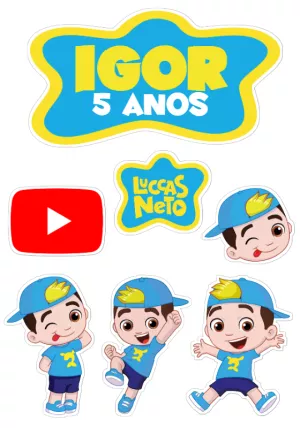Cake Topper – Static – Mais Gráfica