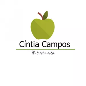 Logo Nutricionista com Maçã Verde para Editar Online