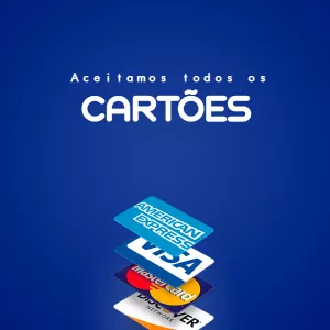 Post Editável Aceitamos Cartões para Redes Sociais