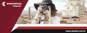 Banner de Fotografia Profissional para Editar Online