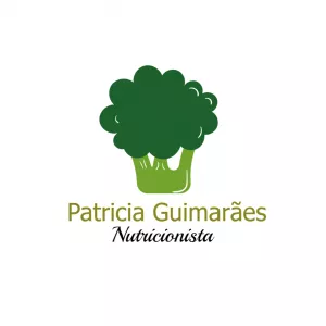 Logo Nutricionista com Brócolis para Editar Online