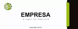 Banner Corporativo Abstrato para Editar Online