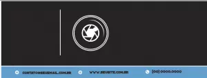 Banner de Fotografia Profissional para Editar Online