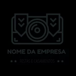 Logo para Fotógrafo Profissional Editável Online