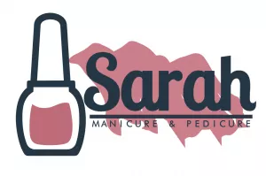 Logo Manicure com Esmalte Editável para Baixar