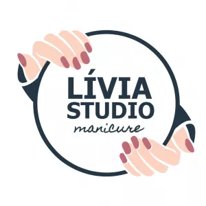 Logotipo Manicure Profissional com Mãos para Editar Online