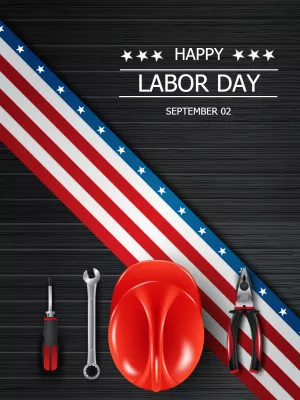 Happy Labor Day Post with Tools to Edit Online