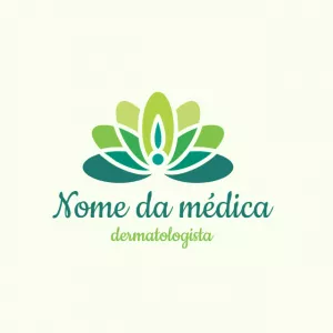 Logotipo Flor de Lótus para Estética Editável Online