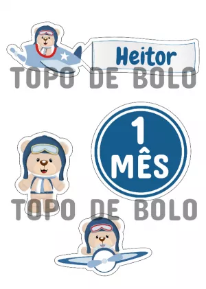 Cake Topper – Static – Gley Leobas