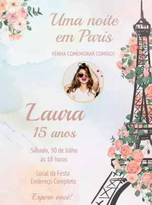 Quinceañera Invitation – Static – Decore Arte