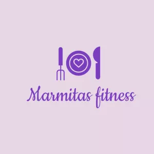 Logo Editável para Marmitaria Fitness para Editar Online