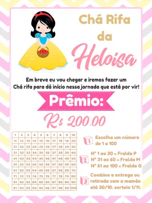 Baby Shower Raffle – Static – Pedro Henrique