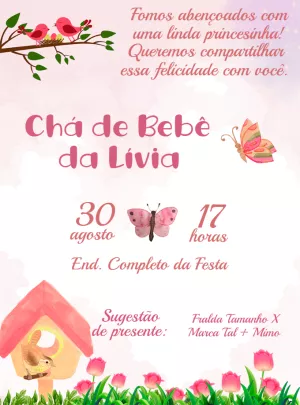 Invito baby shower – Statico – Renata Designer