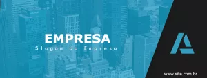 Banner Corporativo Abstrato para Editar Online