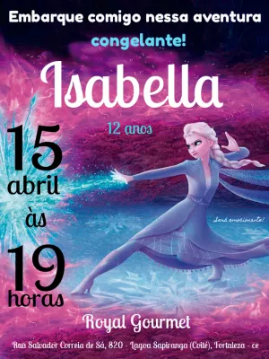 Frozen Birthday Invitation – Static – Mimo Digital