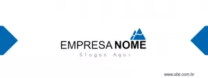 Banner Corporativo Abstrato para Editar Online