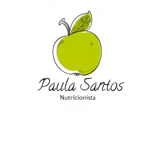 Logo Nutricionista com Maçã para Editar Online