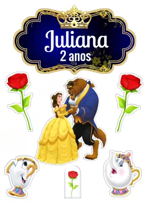 Cake Topper – Static – Convites e Artes Digitais