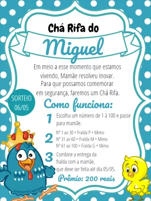 Baby Shower Raffle – Static – Gley Leobas
