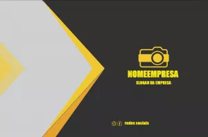 Cartão de Visita Fotógrafo Moderno para Editar Online
