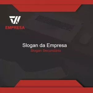 Post Corporativo Editável com Logo para Empresas