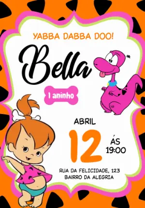 Invitación de cumpleaños Dinosaurio – Estático – Vi Studio