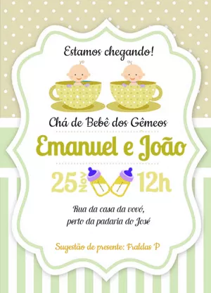 Invito baby shower – Statico – nandapand4