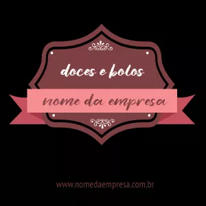 Logo para Doceria e Confeitaria para Editar Online