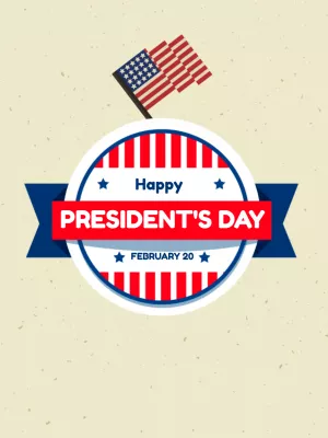 President's Day Patriotic Post Template to Edit Online
