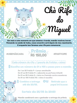 Baby Shower Raffle – Static – Mimo Digital