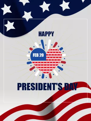 President's Day Patriotic Post Template to Edit Online